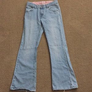 Levi stretch flare jeans